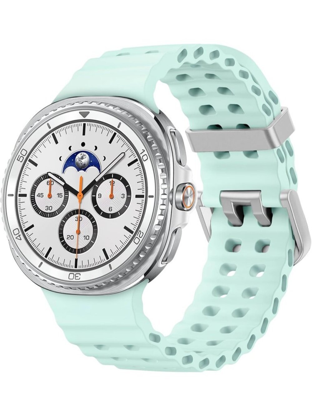 Unisex Mine Green Analog Breathable Marine Replacement Samsung Galaxy Watch